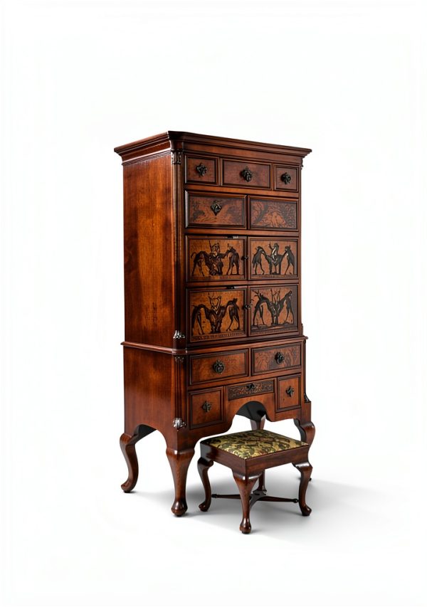 English Antique Furniture Design Book by BZ editores-0
