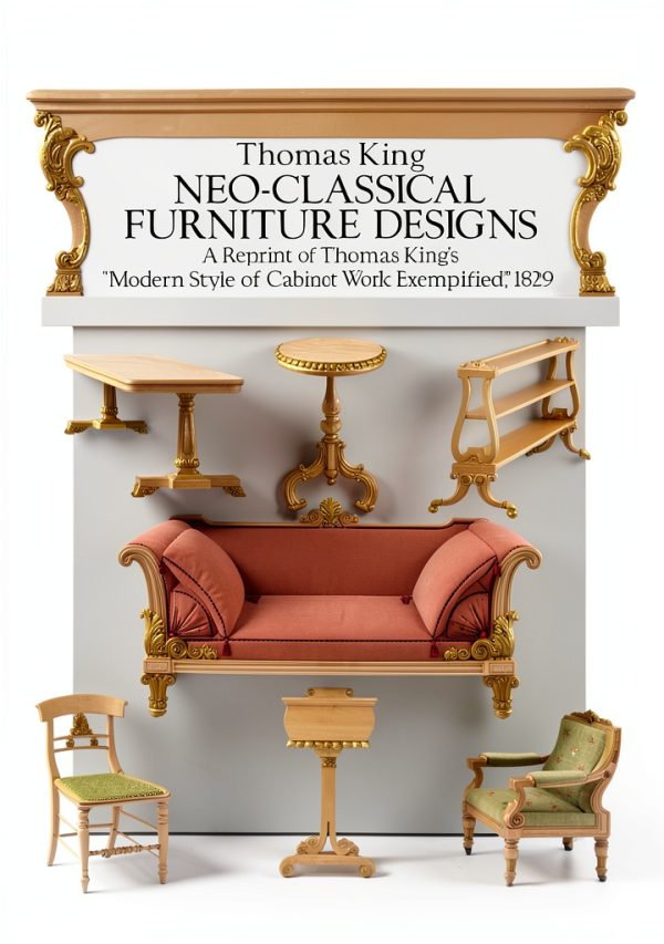 Dover Publications Antique Furniture Plans Kindle Edition-0