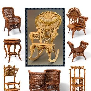 Dover Publications Antique Furniture Guide Kindle eBook 216 Pages-0