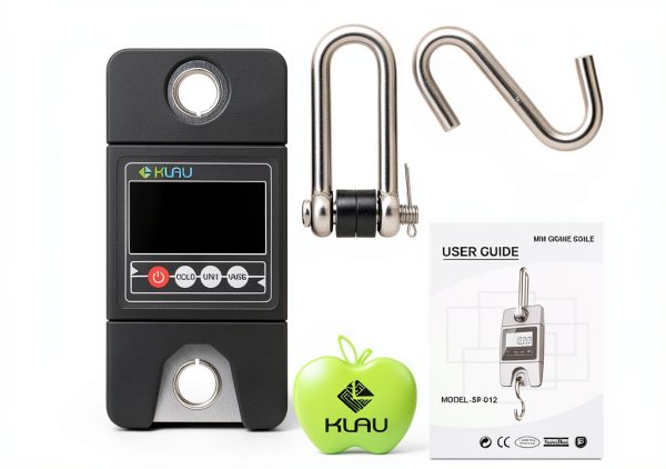 Digital Fish Scale Klau 300kg High Precision Crane Scale Black-3