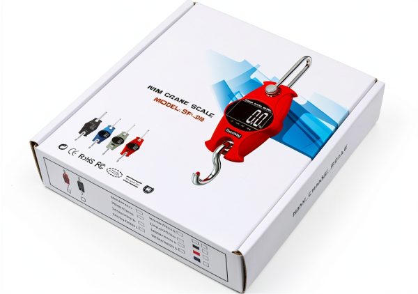 Digital Fish Scale Klau 300kg High Precision Crane Scale Black-4