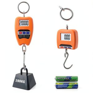 Goture Digital Hanging Scale,200kg/440lbs Crane Scales,Fishing Scale with LED Display, Heavy Duty Hanging Weight Scale for Fishing,Luggage,Big Game,Farm,Hunting,Industries,Warehouse-0
