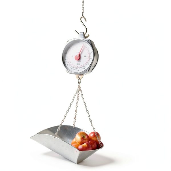 Taylor Dial Style 70-Pound Industrial Hanging Scale LCD 0.1lb Accuracy-1