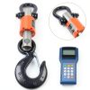 10T Industrial Heavy Duty Hanging Scale, 22000 LB Industrial Crane Scale with Handheld Meter Electronic Hanging Scale with Hook-3
