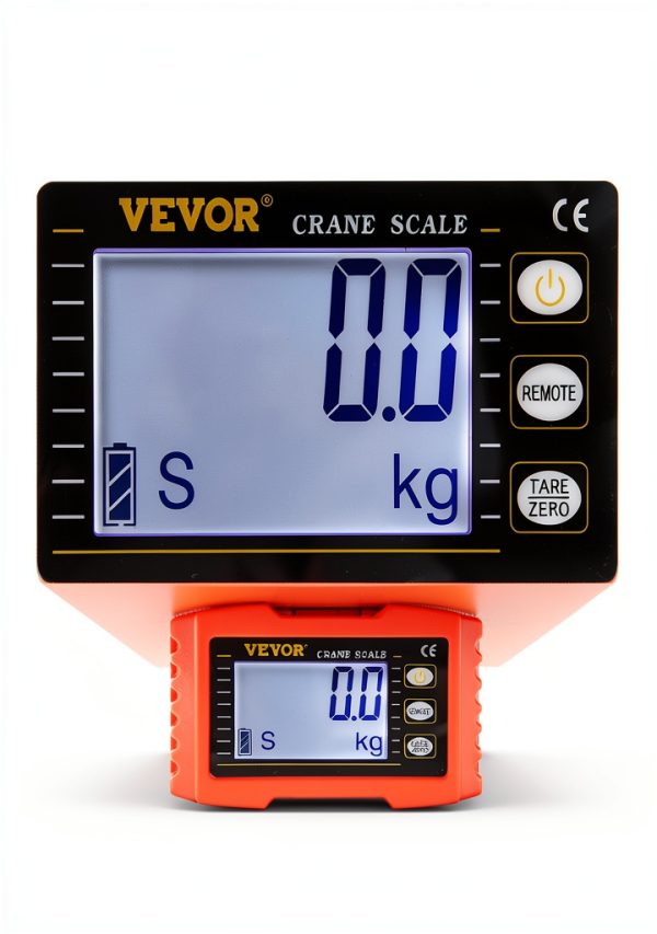 Mophorn Hanging Scale 1000kg Digital Heavy Duty Orange Crane Scale-3