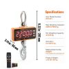 VEVOR Crane Scale Hanging 2200 lbs Cast Aluminum with Remote Control-6