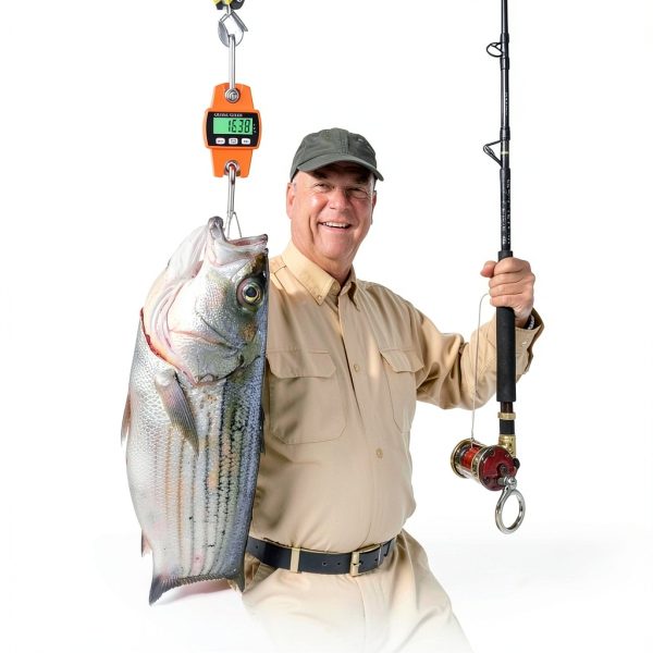 Hanging Scale 660lb 300kg Drcowu Handheld Crane Scale with LCD Display-5