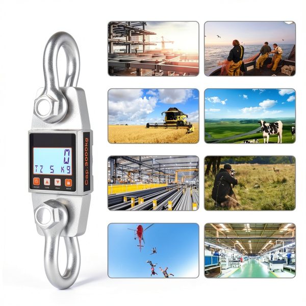 Digital Hanging Scale Hyindoor YD-mshp Crane Scale 3000kg Heavy Duty-4