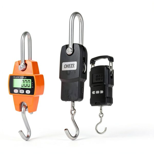 Hanging Scale 660lb 300kg Drcowu Handheld Crane Scale with LCD Display-3