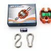 Klau Portable Crane Scale 250 kg / 500 lb Heavy Duty Digital Hanging Scales LCD Display with Backlight for Home Farm Hunting Outdoor Orange-7