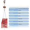Crane Scale Bonvoisin 2200lb Hanging Scale with Rechargeable Battery-5