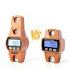 Hanging Scale WISHSOM 660lb/300kg Aluminum Crane Scale with LCD-4