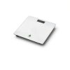 Pursonic Digital Bathroom Scale 400lb Tempered Glass White BBS118-2