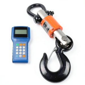 10T Industrial Heavy Duty Hanging Scale, 22000 LB Industrial Crane Scale with Handheld Meter Electronic Hanging Scale with Hook-0