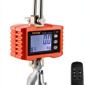 Mophorn Hanging Scale 1000kg Digital Heavy Duty Orange Crane Scale-0