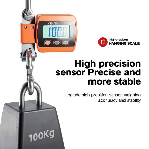 Hanging Scale Hancaner Crane Scale 500kg LCD 3‑Unit Switch-2